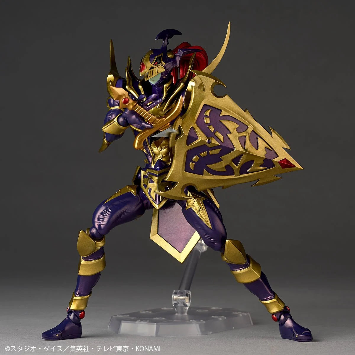Yu-Gi-Oh The Black Luster Soldier Revoltech Amazing Yamaguchi Action Figure