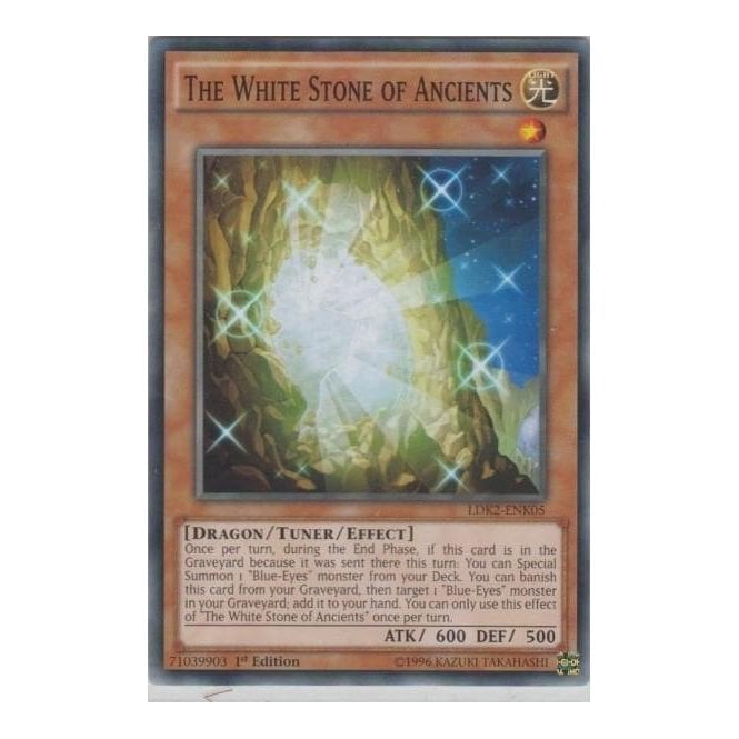 The White Stone of Ancients (Common) : LDK2-ENK05 - Yu-Gi-Oh! Single Card
