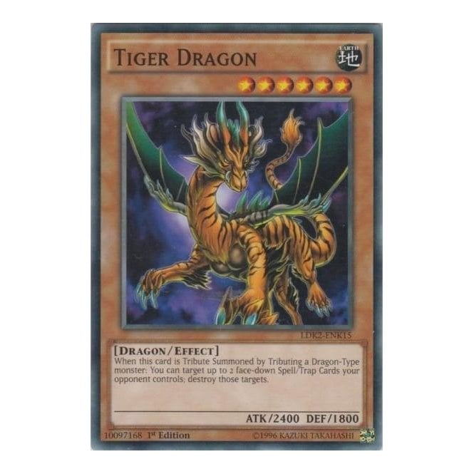 Tiger Dragon (Common) : LDK2-ENK15 - Yu-Gi-Oh! Single Card