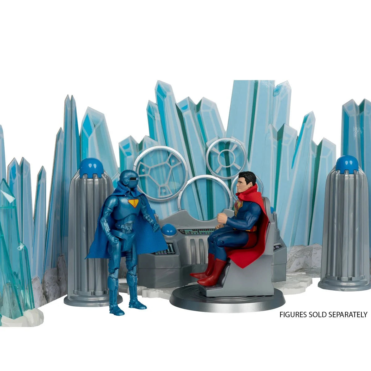 DC Super Powers Superman Movie Fortress of Solitude Superman's Headquarters Playset