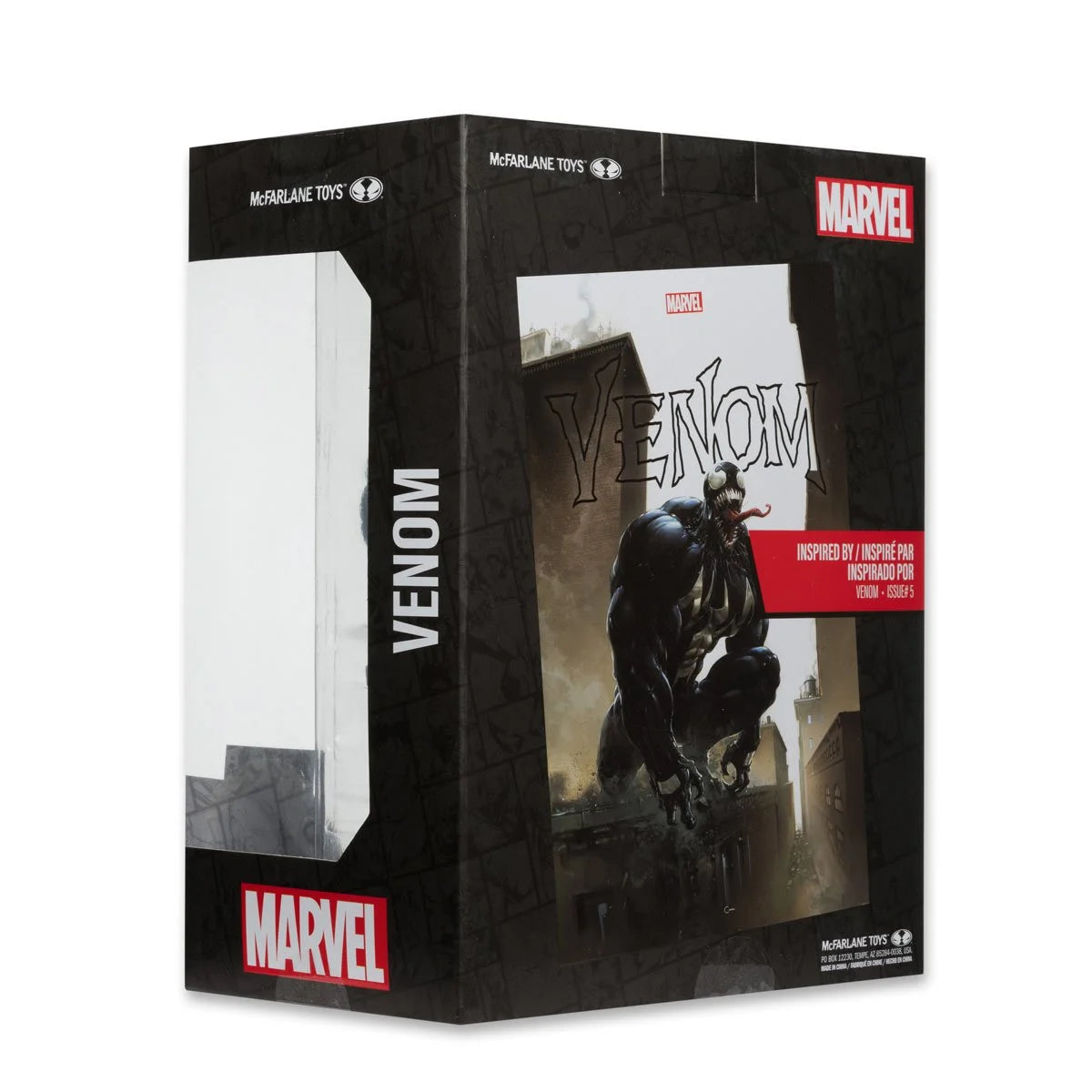 Marvel Wave 4 Venom #5 1:6 Scale Posed Figure with Scene and Comic