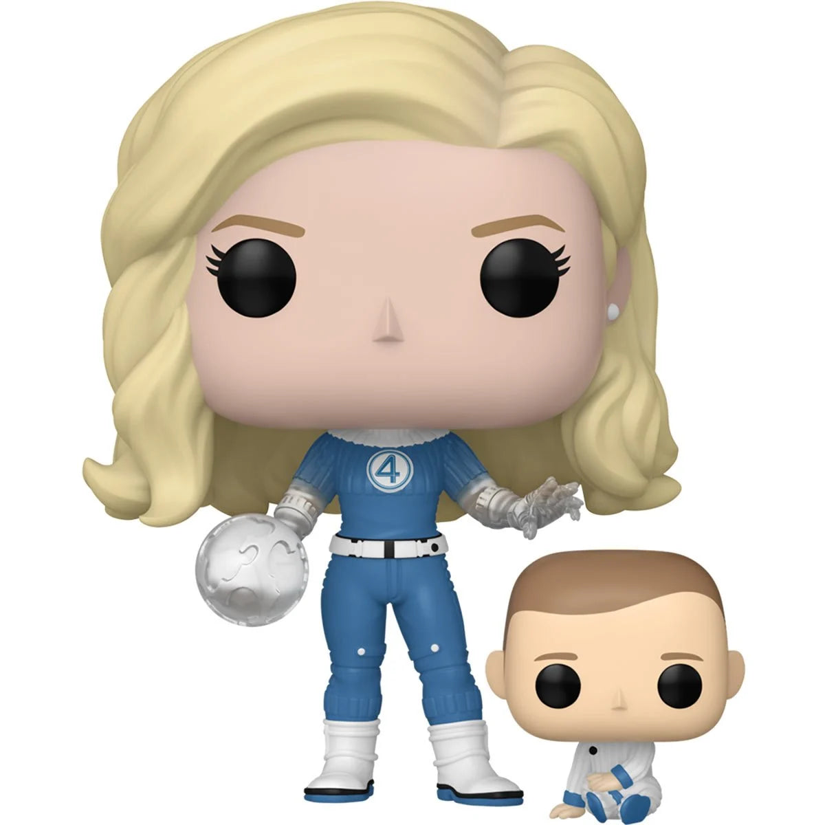 The Fantastic Four: First Steps Invisible Woman & Franklin Funko Pop! Vinyl Figure and Buddy #1514