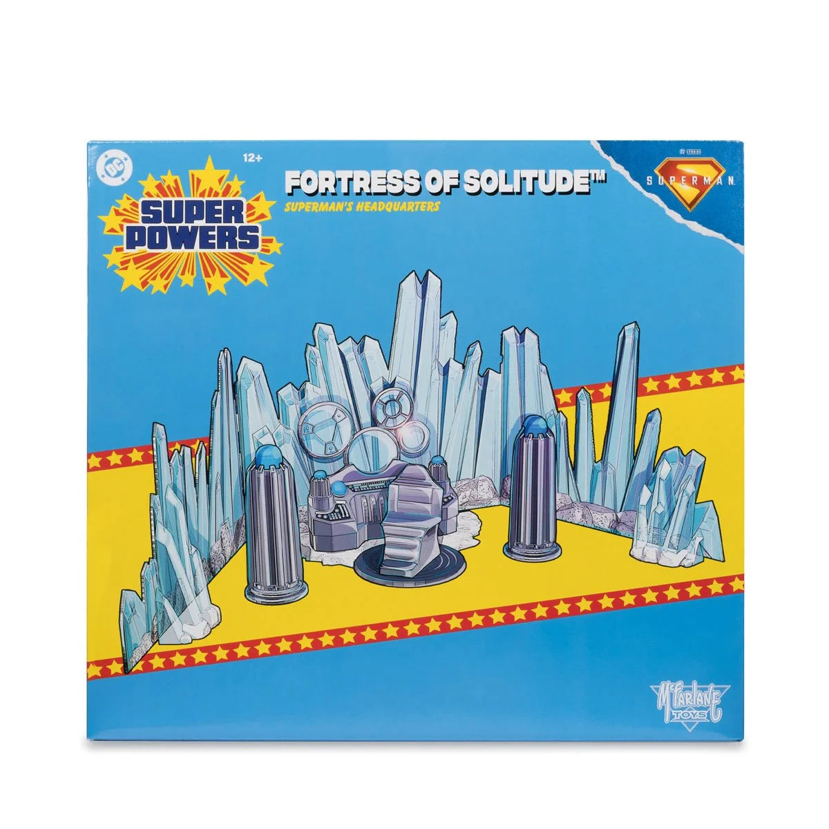 DC Super Powers Superman Movie Fortress of Solitude Superman's Headquarters Playset