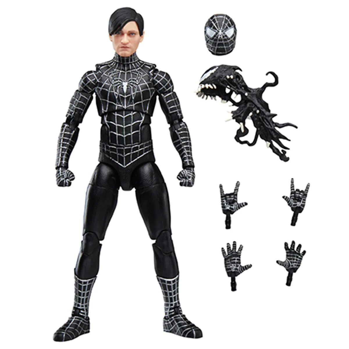 Marvel Legends: Spider-Man 3 Spider-Man Symbiote Suit 6-Inch Action Figure