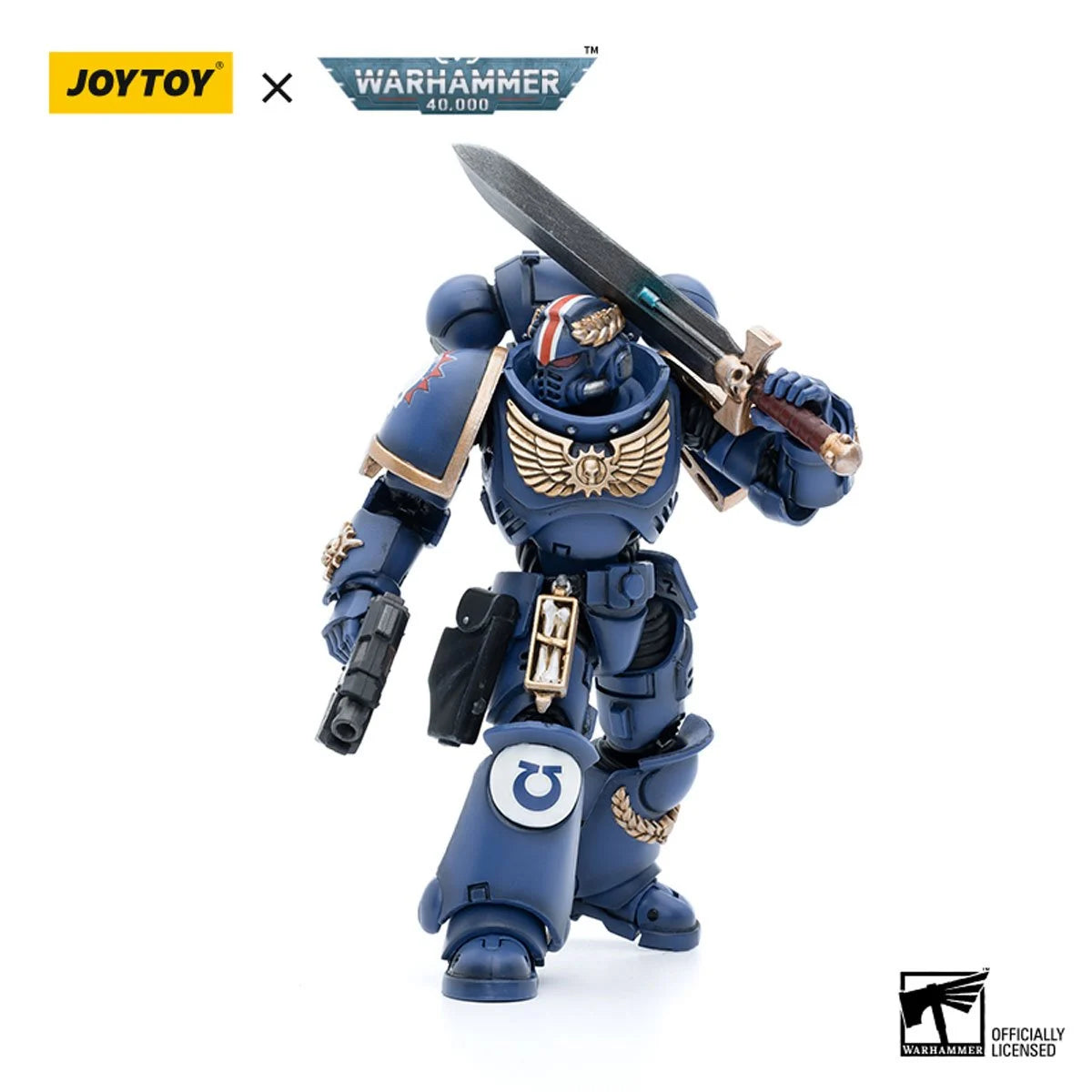 Joy Toy Warhammer 40,000 Ultramarines Primaris Lieutenant Argaranthe 1:18 Scale Action Figure