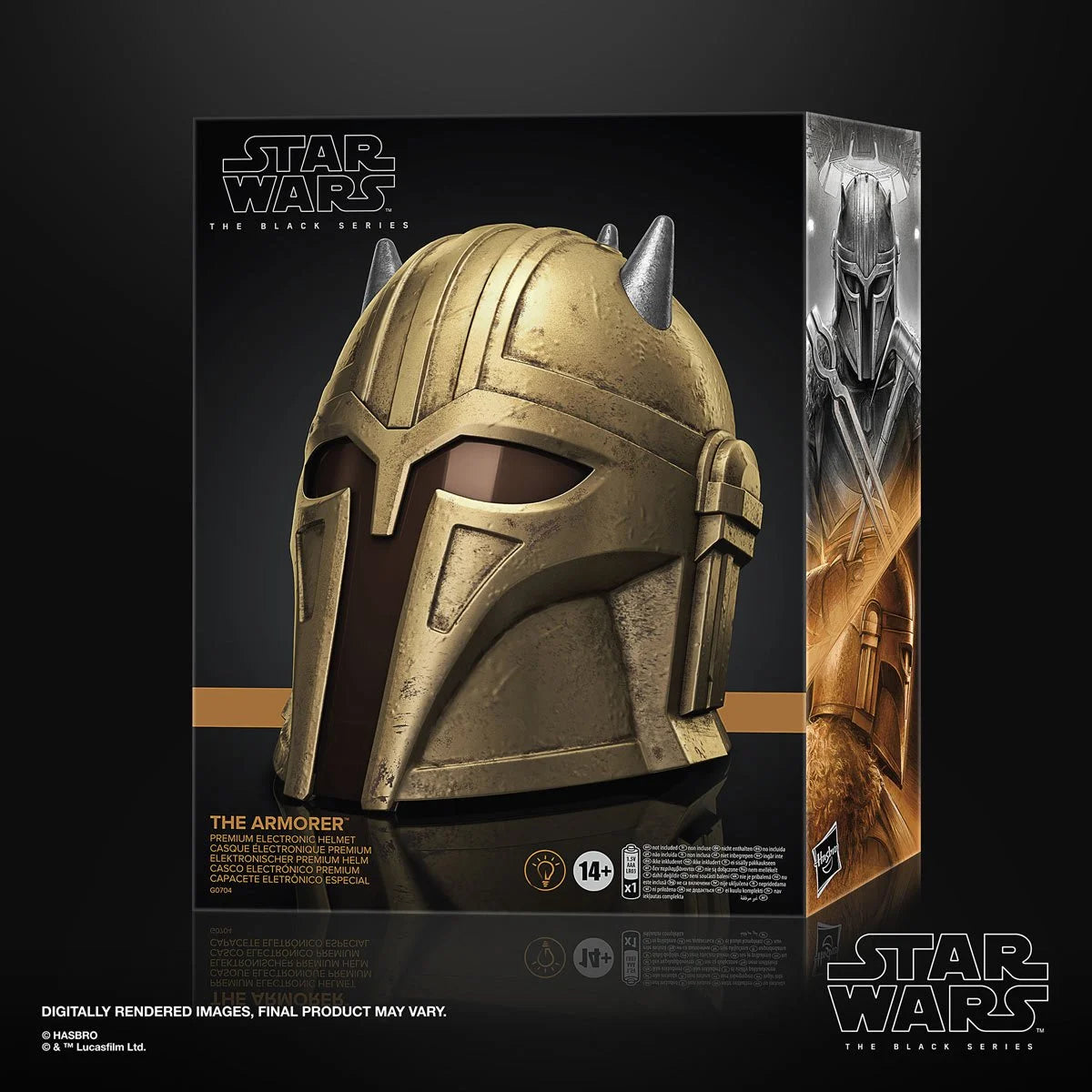 Star Wars The Black Series The Armorer Premium Electronic Helmet