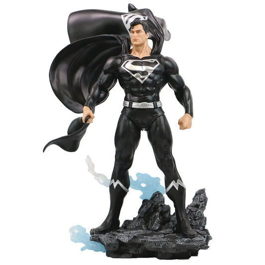 DC Heroes Superman Black and Silver Version 1:8 Scale Statue - Previews Exclusive