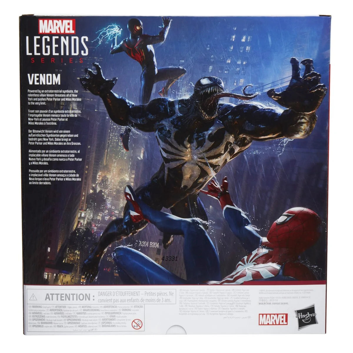 Marvel Legends: Marvel Spider-Man 2 Gamerverse Venom 6-Inch Action Figure