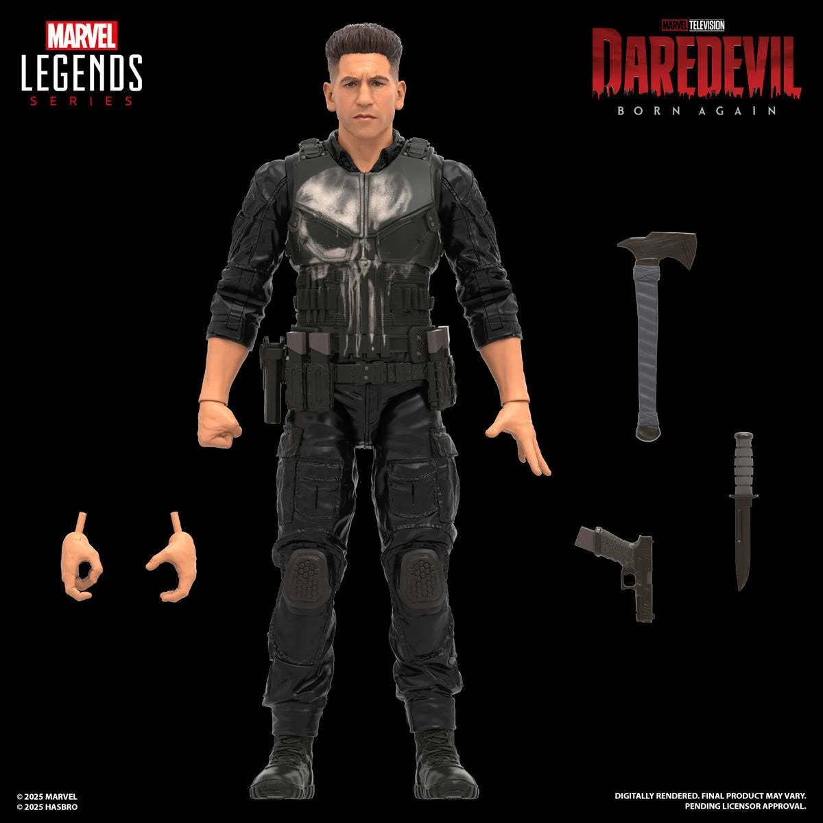 Marvel Legends: Daredevil: Born Again Punisher 6-Inch Action Figure