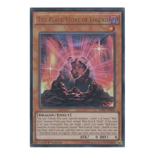 The Black Stone of Legend (Ultra Rare) : LDK2-ENJ05 - Yu-Gi-Oh! Single Card