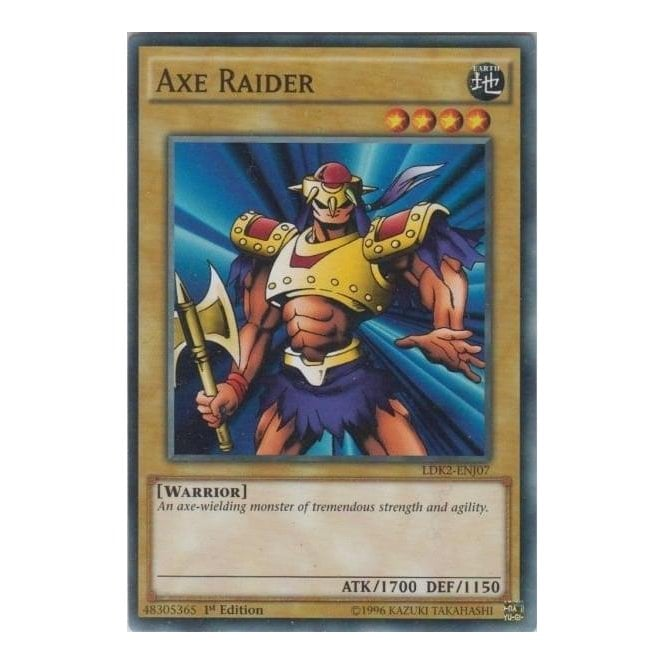 Axe Raider (Common) : LDK2-ENJ07 - Yu-Gi-Oh! Single Card
