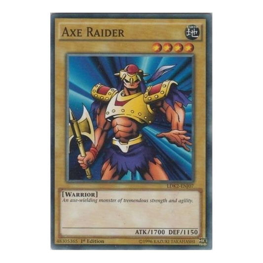 Axe Raider (Common) : LDK2-ENJ07 - Yu-Gi-Oh! Single Card