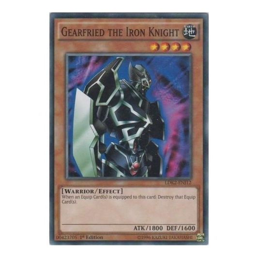 Gearfried the Iron Knight (Common) : LDK2-ENJ12 - Yu-Gi-Oh! Single Card