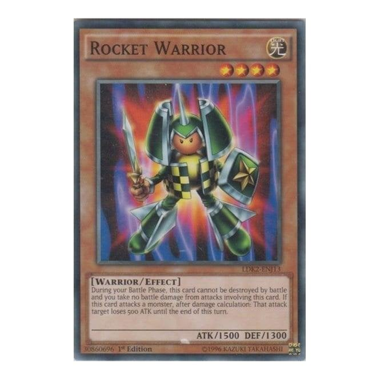 Rocket Warrior (Common) : LDK2-ENJ13 - Yu-Gi-Oh! Single Card