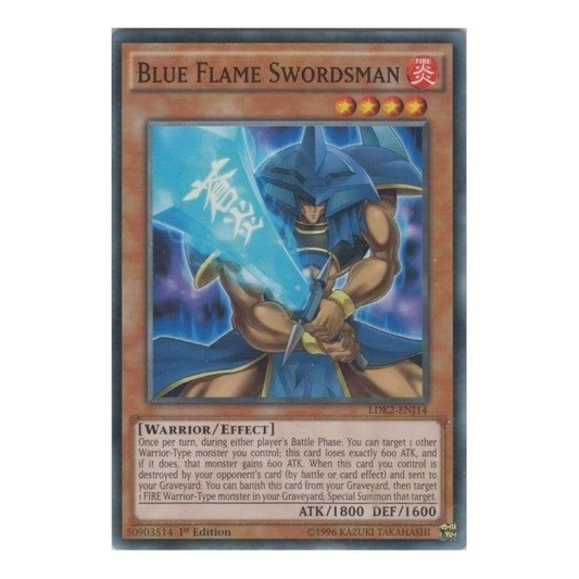 Blue Flame Swordsman (Common) : LDK2-ENJ14 - Yu-Gi-Oh! Single Card