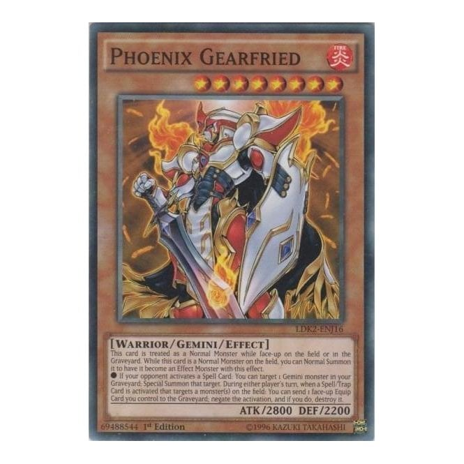 Phoenix Gearfried (Common) : LDK2-ENJ16 - Yu-Gi-Oh! Single Card