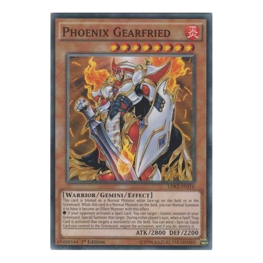 Phoenix Gearfried (Common) : LDK2-ENJ16 - Yu-Gi-Oh! Single Card