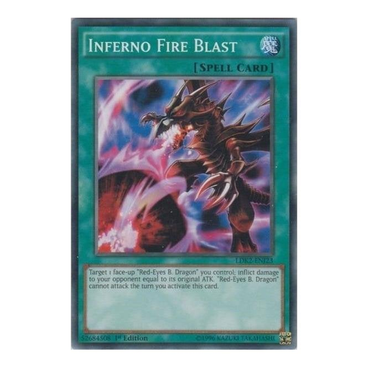Inferno Fire Blast (Common) : LDK2-ENJ23 - Yu-Gi-Oh! Single Card