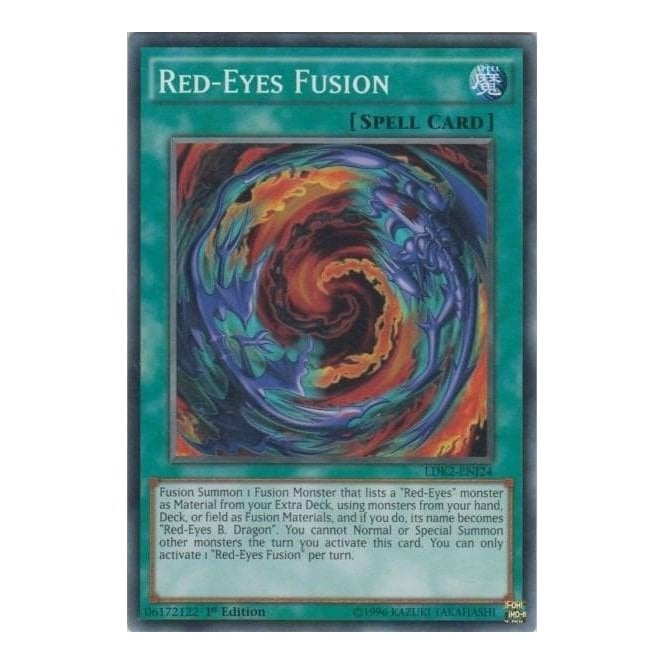 Red-Eyes Fusion (Common) : LDK2-ENJ24 - Yu-Gi-Oh! Single Card