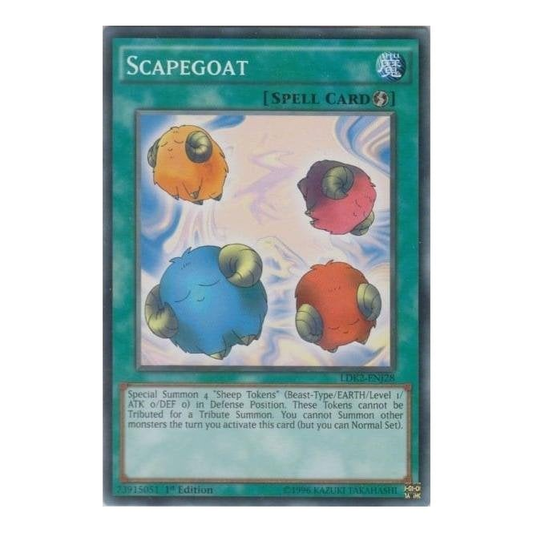 Scapegoat (Common) : LDK2-ENJ28 - Yu-Gi-Oh! Single Card