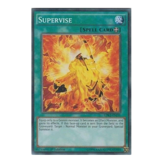 Supervise (Common) : LDK2-ENJ31 - Yu-Gi-Oh! Single Card
