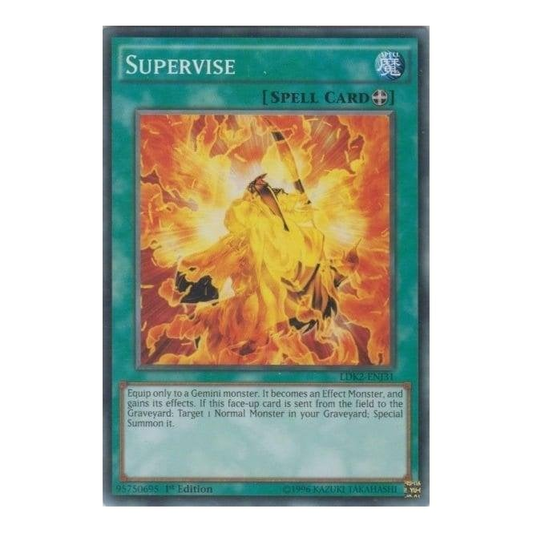 Supervise (Common) : LDK2-ENJ31 - Yu-Gi-Oh! Single Card