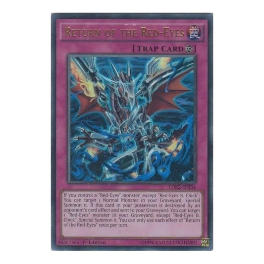 Return of the Red-Eyes (Ultra Rare) : LDK2-ENJ34 - Yu-Gi-Oh! Single Card