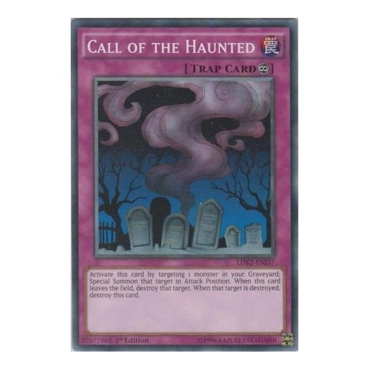 Call of the Haunted (Common) : LDK2-ENJ37 - Yu-Gi-Oh! Single Card