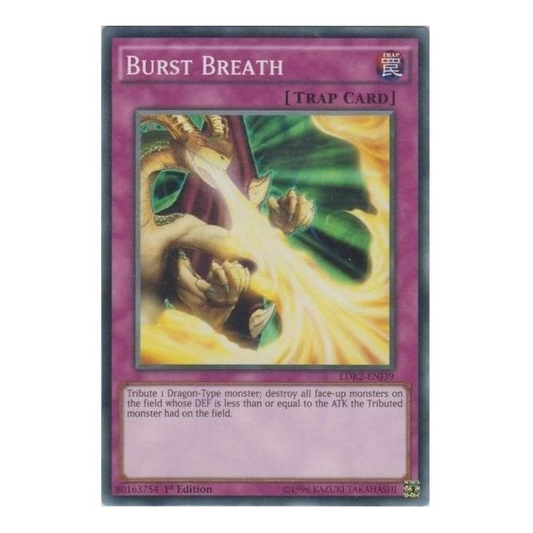 Burst Breath (Common) : LDK2-ENJ39 - Yu-Gi-Oh! Single Card