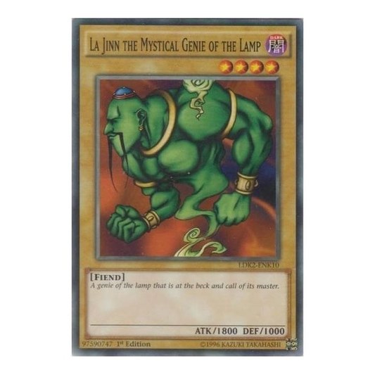 La Jinn the Mystical Genie of the Lamp (Common) : LDK2-ENK10 - Yu-Gi-Oh! Single Card