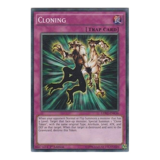 Cloning (Common) : LDK2-ENK36 - Yu-Gi-Oh! Single Card