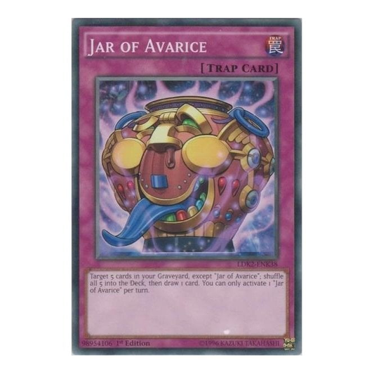 Jar of Avarice (Common) : LDK2-ENK38 - Yu-Gi-Oh! Single Card