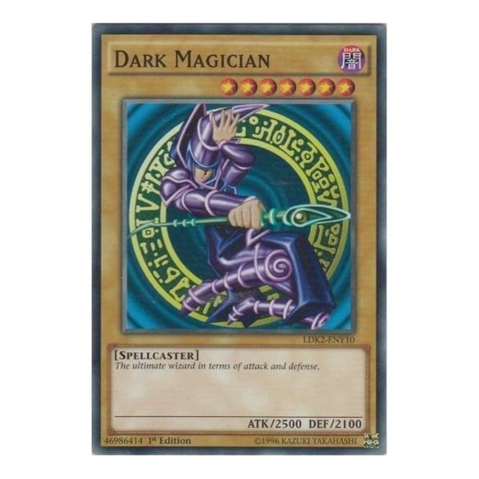 Dark Magician (Common) : LDK2-ENY10 - Yu-Gi-Oh! Single Card