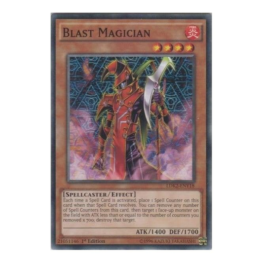 Blast Magician (Common) : LDK2-ENY18 - Yu-Gi-Oh! Single Card
