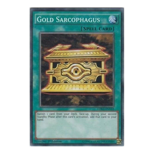 Gold Sarcophagus (Common) : LDK2-ENY22 - Yu-Gi-Oh! Single Card