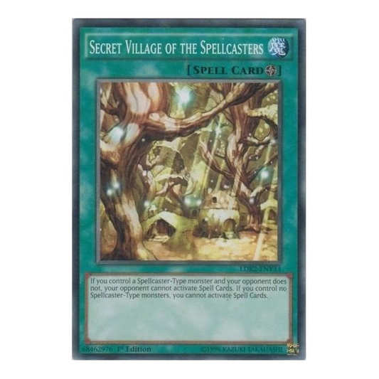 Secret Village of the Spellcasters (Common) : LDK2-ENY33 - Yu-Gi-Oh! Single Card