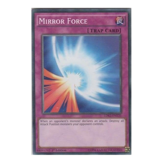Mirror Force (Common) : LDK2-ENY35 - Yu-Gi-Oh! Single Card