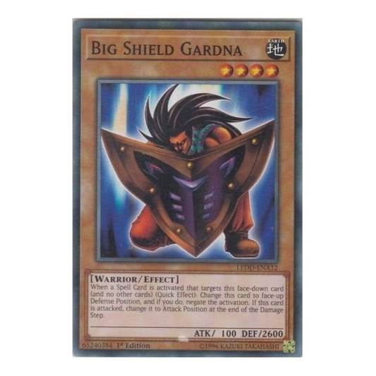 Big Shield Gardna (Common) : LEDD-ENA12 - Yu-Gi-Oh! Single Card