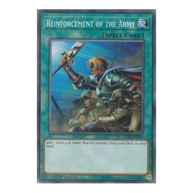 Reinforcement of the Army (Common) : LEDD-ENA27 - Yu-Gi-Oh! Single Card