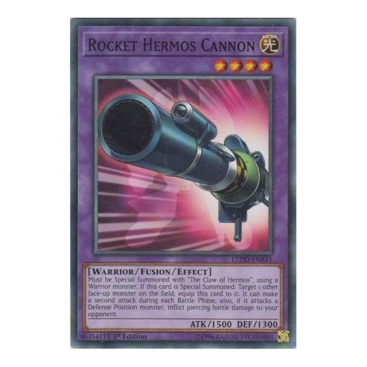 Rocket Hermos Cannon (Common) : LEDD-ENA41 - Yu-Gi-Oh! Single Card