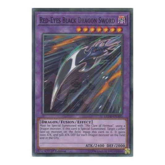 Red-Eyes Black Dragon Sword (Common) : LEDD-ENA43 - Yu-Gi-Oh! Single Card