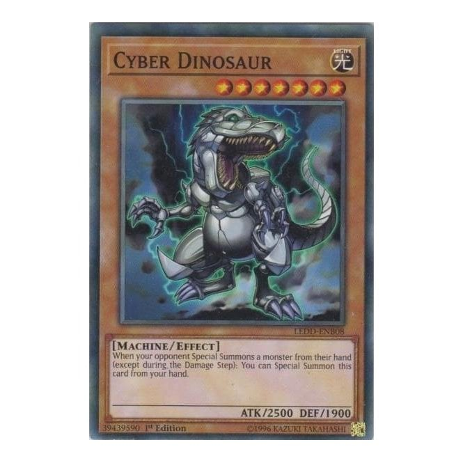 Cyber Dinosaur (Common) : LEDD-ENB08 - Yu-Gi-Oh! Single Card