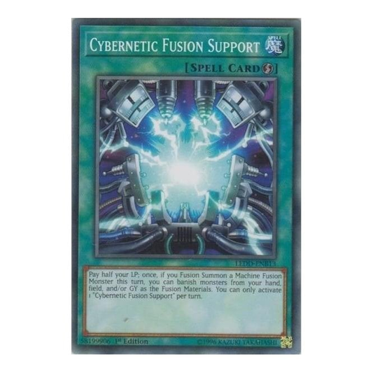 Cybernetic Fusion Support (Common) : LEDD-ENB13 - Yu-Gi-Oh! Single Card