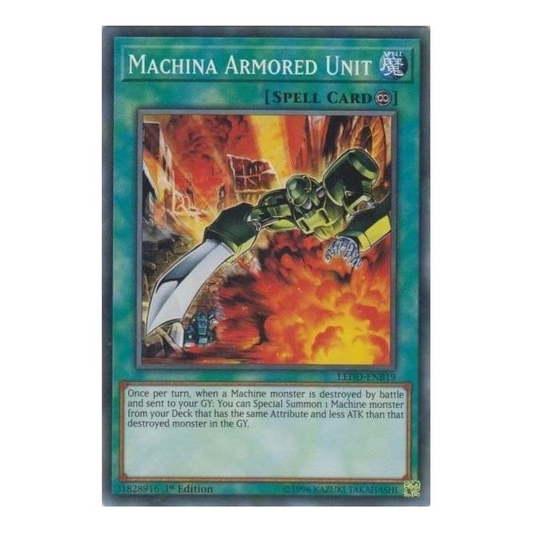 Machina Armored Unit (Common) : LEDD-ENB19 - Yu-Gi-Oh! Single Card