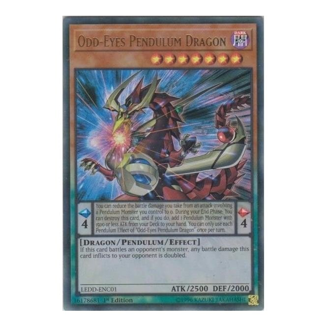Odd-Eyes Pendulum Dragon (Ultra Rare) : LEDD-ENC01 - Yu-Gi-Oh! Single Card