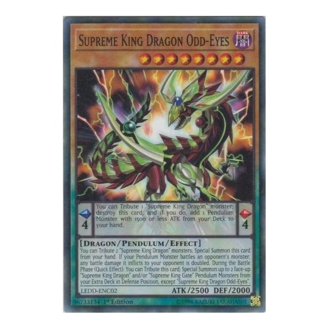 Supreme King Dragon Odd-Eyes (Common) : LEDD-ENC02 - Yu-Gi-Oh! Single Card