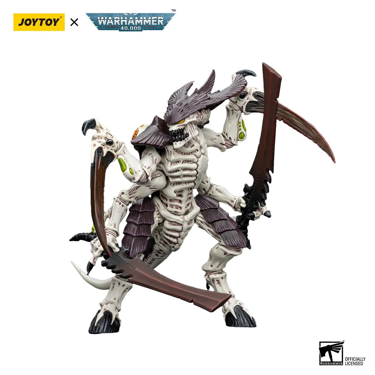 **PREORDER** Joy Toy Warhammer 40,000 Tyranids Hive Fleet Leviathan Tyranid Warrior with Boneswords 2 1:18 Scale Action Figure