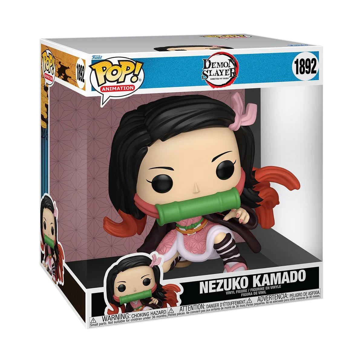 Demon Slayer Nezuko Kamado Jumbo 10-Inch Funko Pop! Vinyl Figure #1892