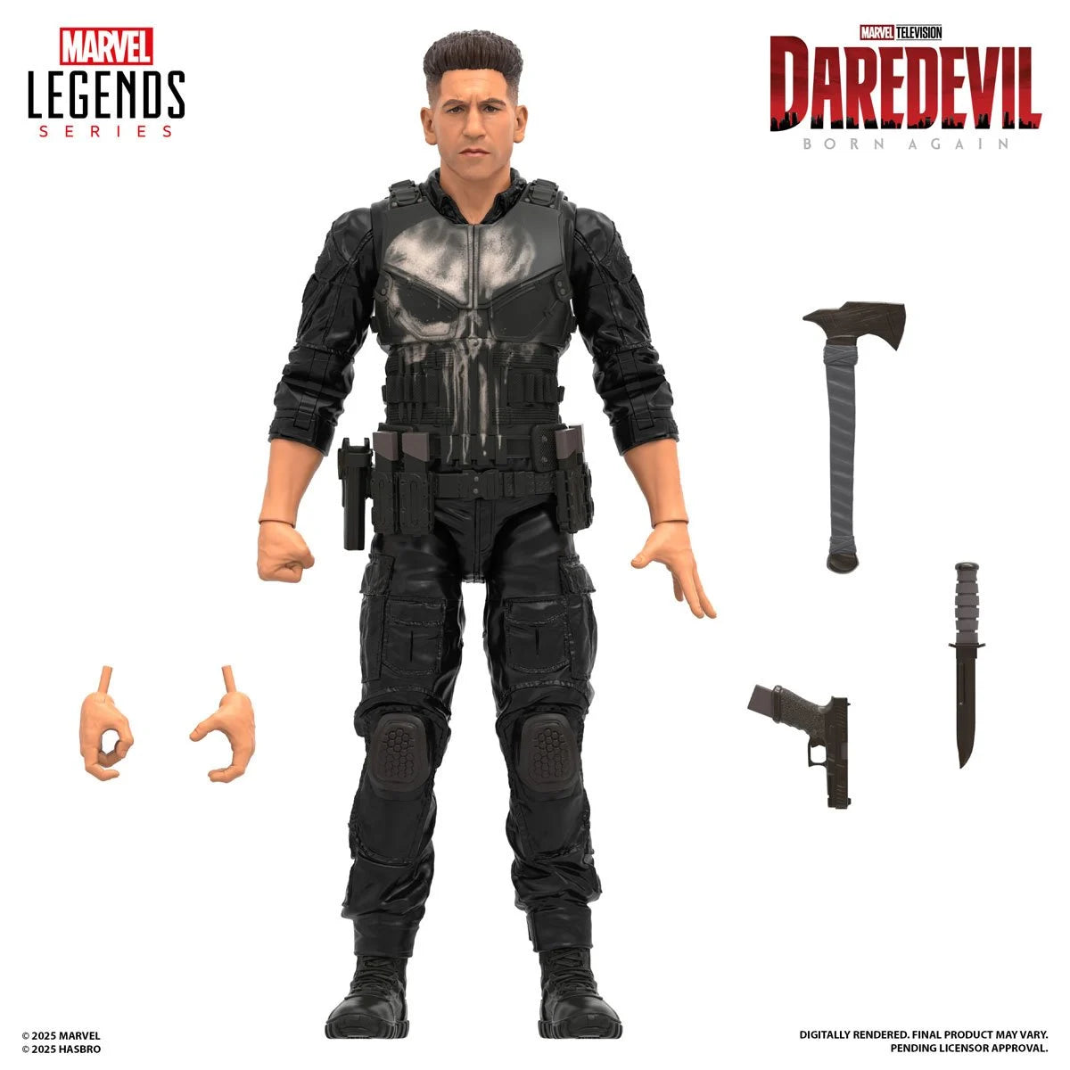 Marvel Legends: Daredevil: Born Again Punisher 6-Inch Action Figure