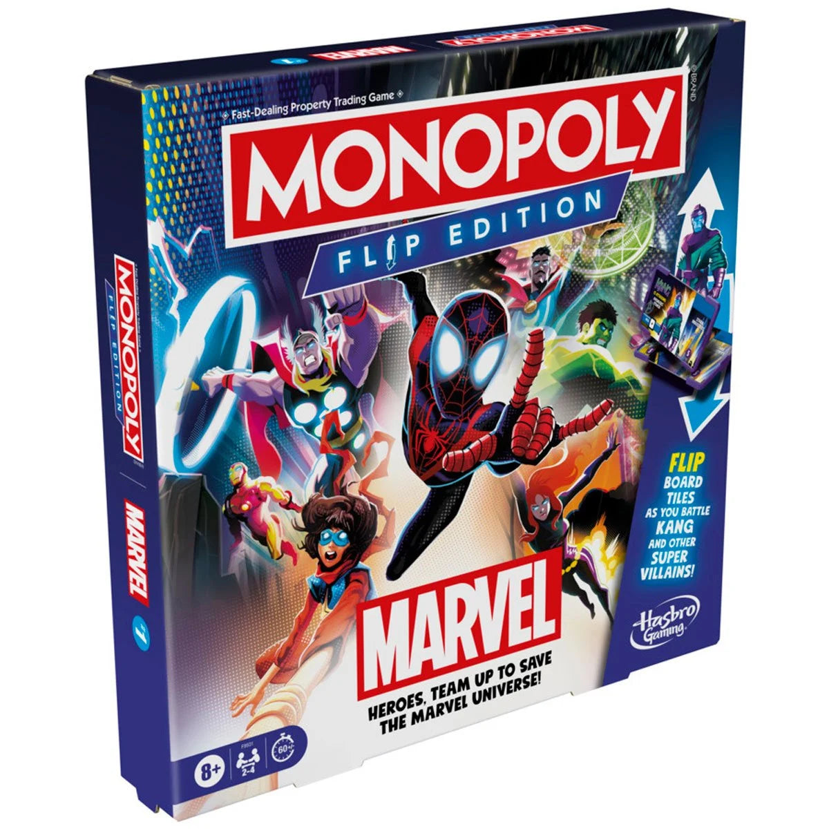 Marvel Monopoly Flip Edition Board Game